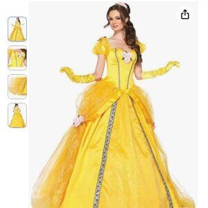 Disney by Leg Avenue Limited Edition Deluxe Belle Costume Size Large (12 - 14)